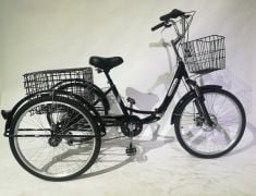 Трехколесный велосипед для взрослых складной Трицикл Трайк Doonkan Trike 24 дюймов колеса Трехколесный велосипед для взрослых складной Трицикл Трайк Doonkan Trike 24 дюймов колеса